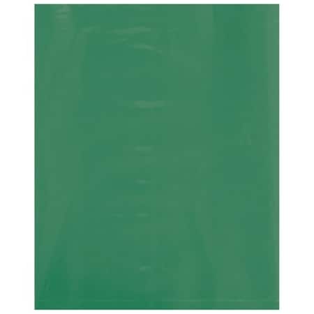 Bsc Preferred 12 x 15'' - 2 Mil Green Flat Poly Bags, 1000PK BUY04001294